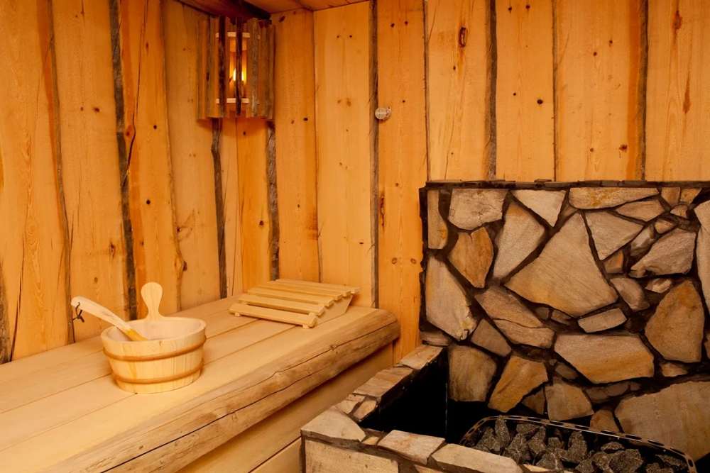 kamer met sauna
