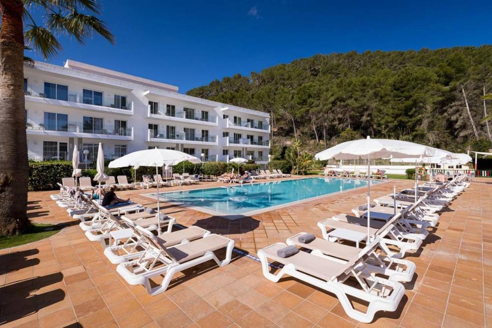Hotel Ibiza met glijbaan