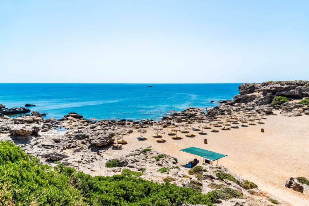 Strand Kokkini Rhodos Griekenland