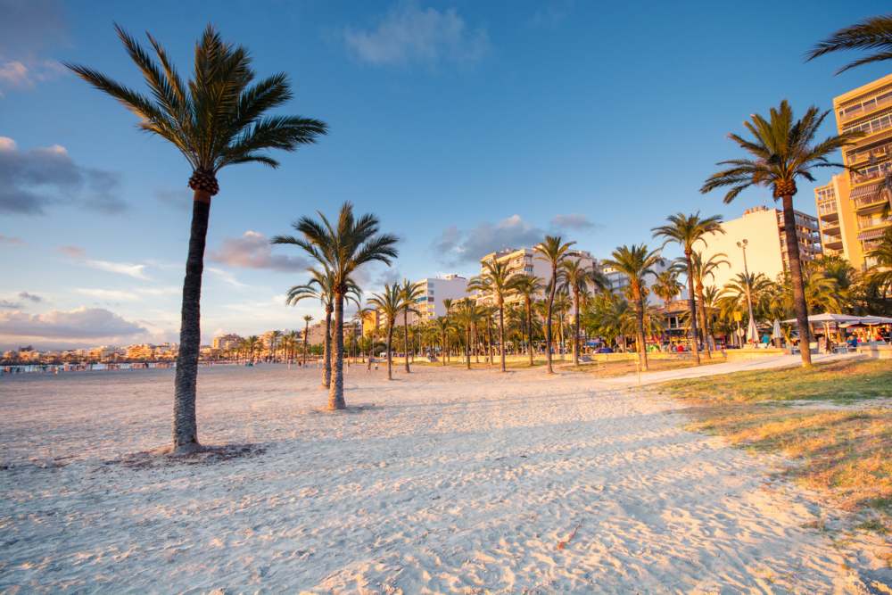 Spanje Mallorca El Arenal strand