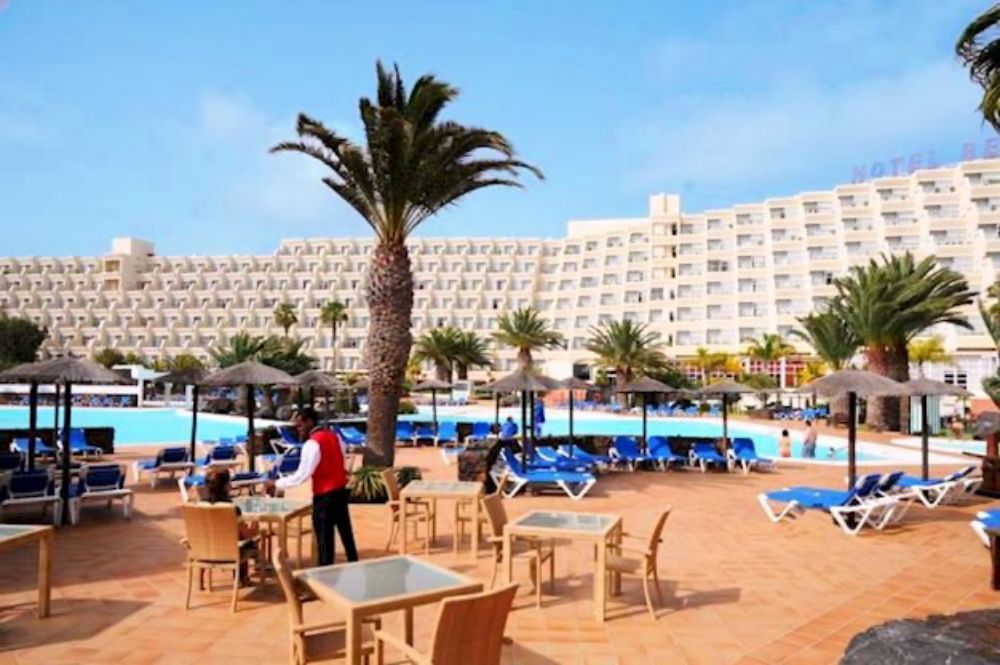 Beatriz Costa en Spa Lanzarote Spanje