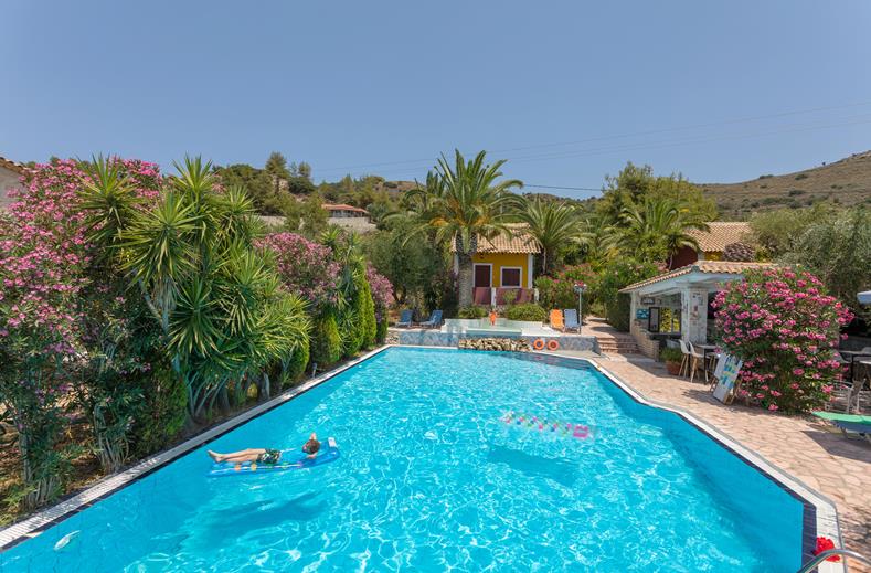 Garden of Eden op het Griekse eiland Zakynthos