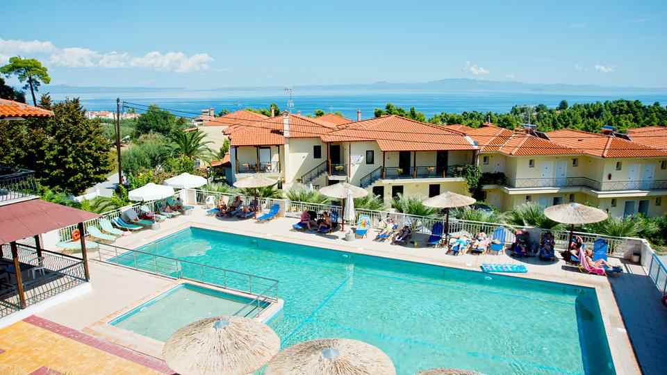 Hotel Medusa op het Griekse schiereiland Chalkidiki