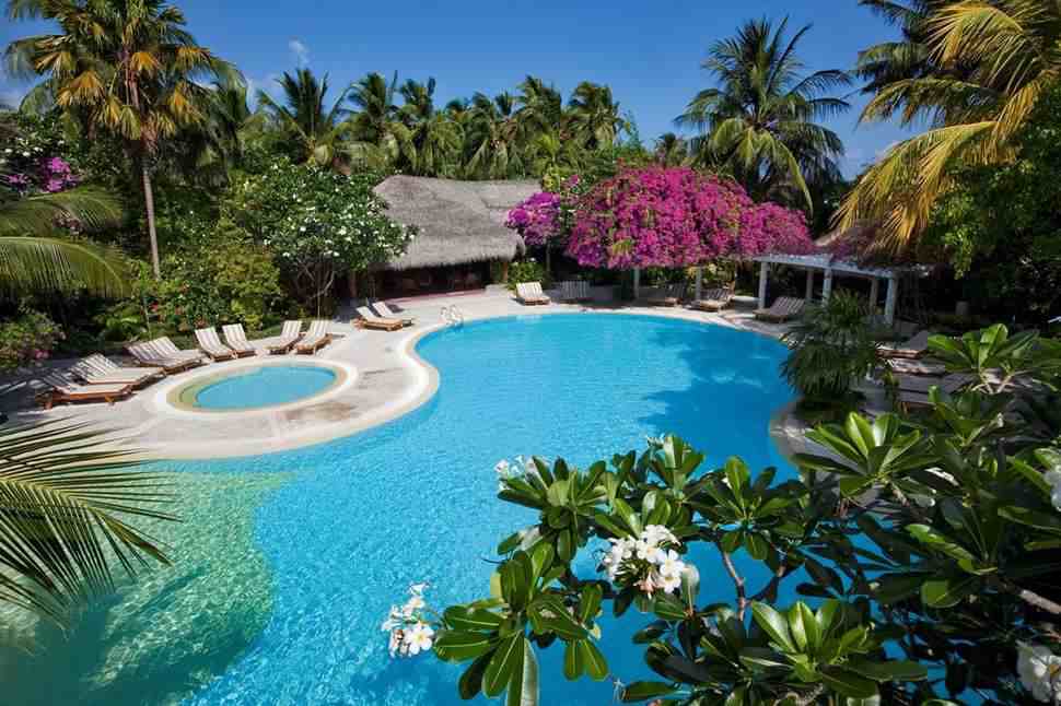Kuramathi Maldives op de Malediven