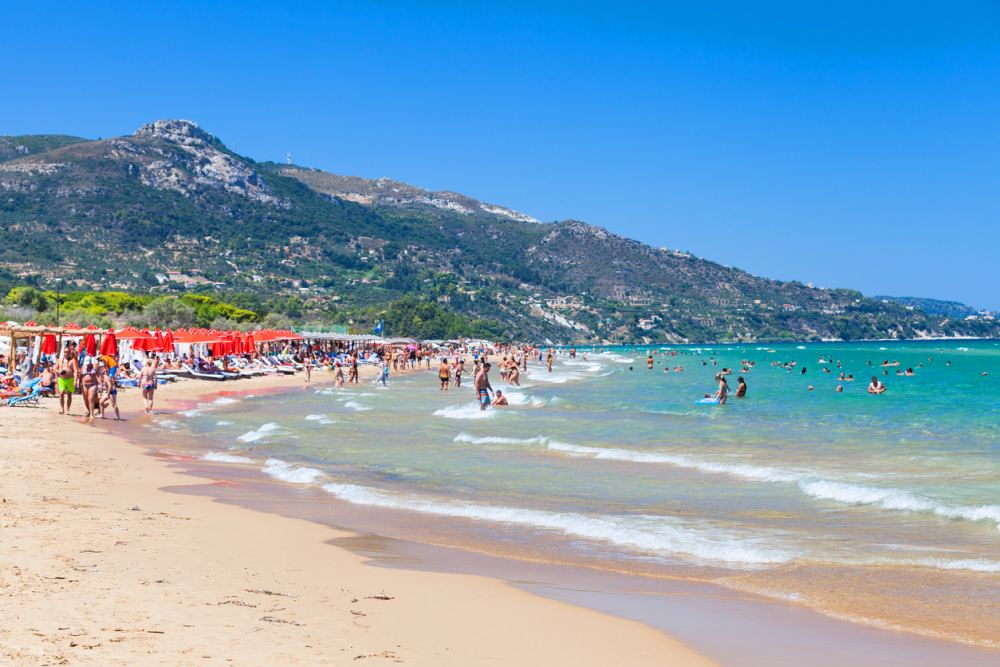 mooiste stranden Zakynthos banana beach