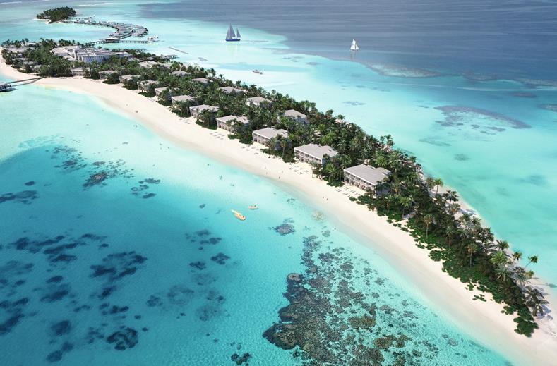 RIU Malediven eiland