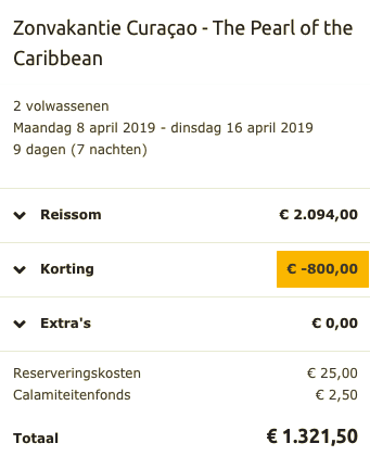 vakantie Curacao met huurauto