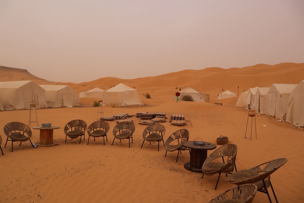 Overnachten in de Tunesische Sahara