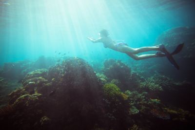 Snorkelen met manta rays op Bali