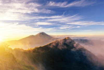 Beklim de vulkaan tijdens je vakantie op Bali