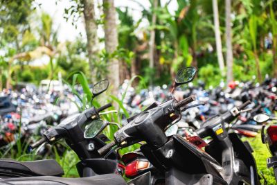 Huur een scooter op het eiland Bali