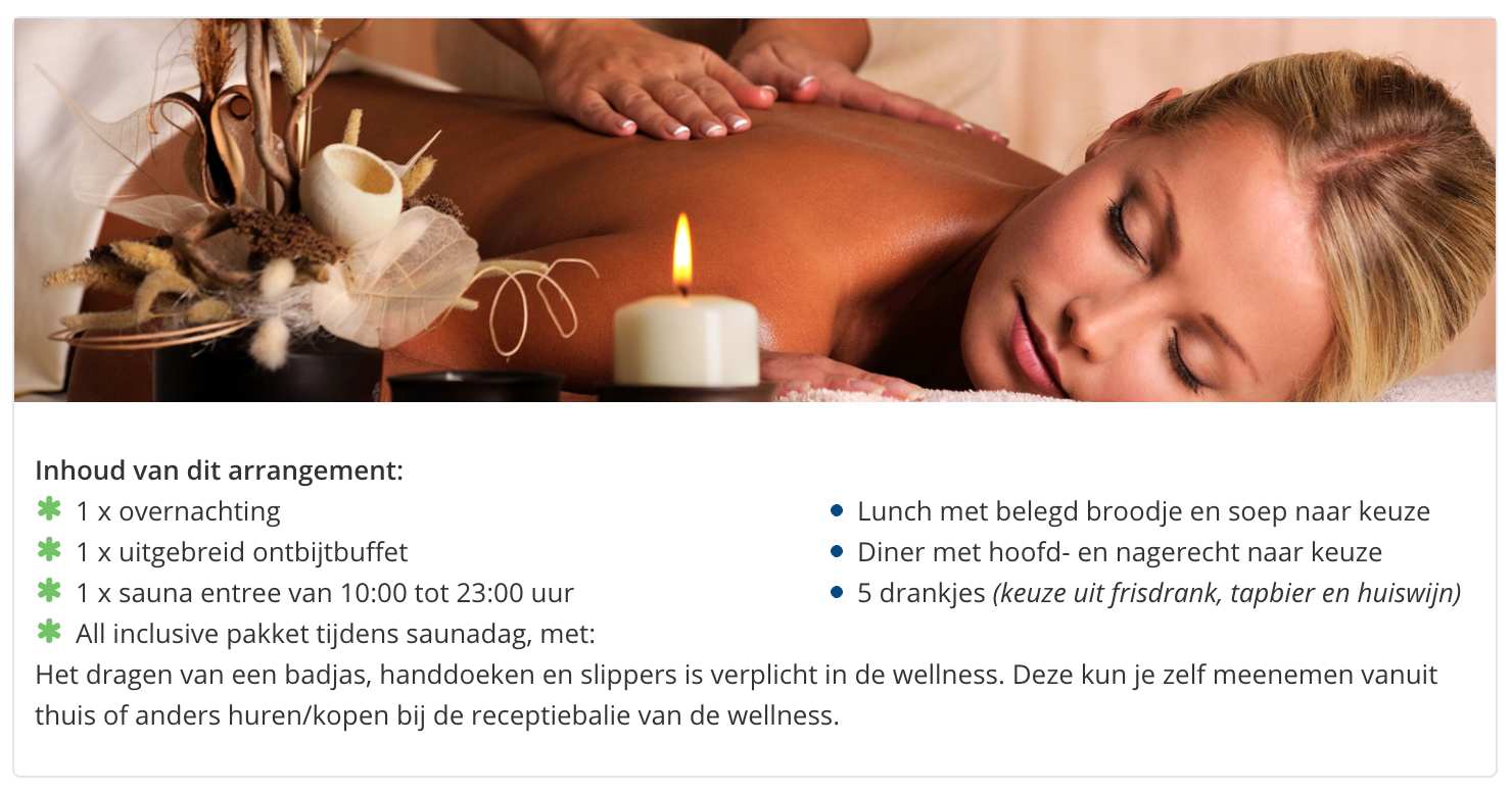 all inclusive wellness arrangement