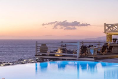 Griekse topper op Mykonos