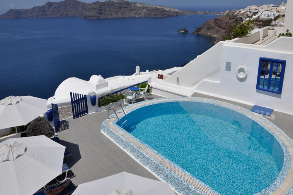 kleinschalig hotel santorini