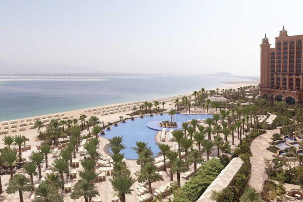 hotels dubai aan het strand