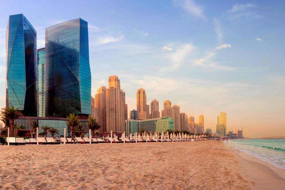 dubai hotels aan het strand