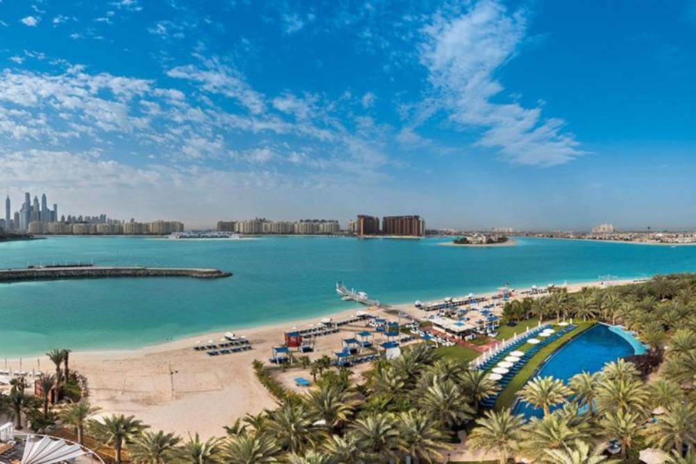 hotels dubai aan het strand