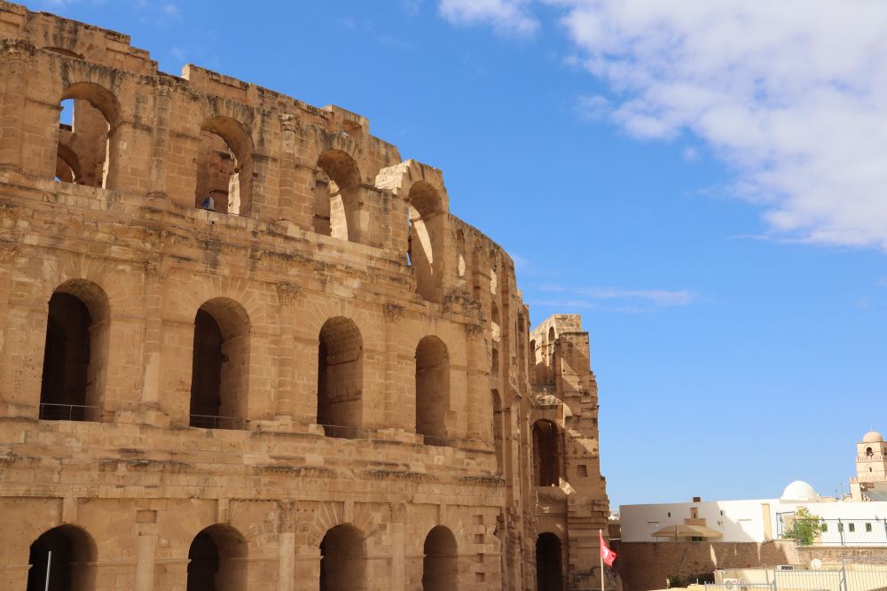 El Djem Amfitheater in Tunesie