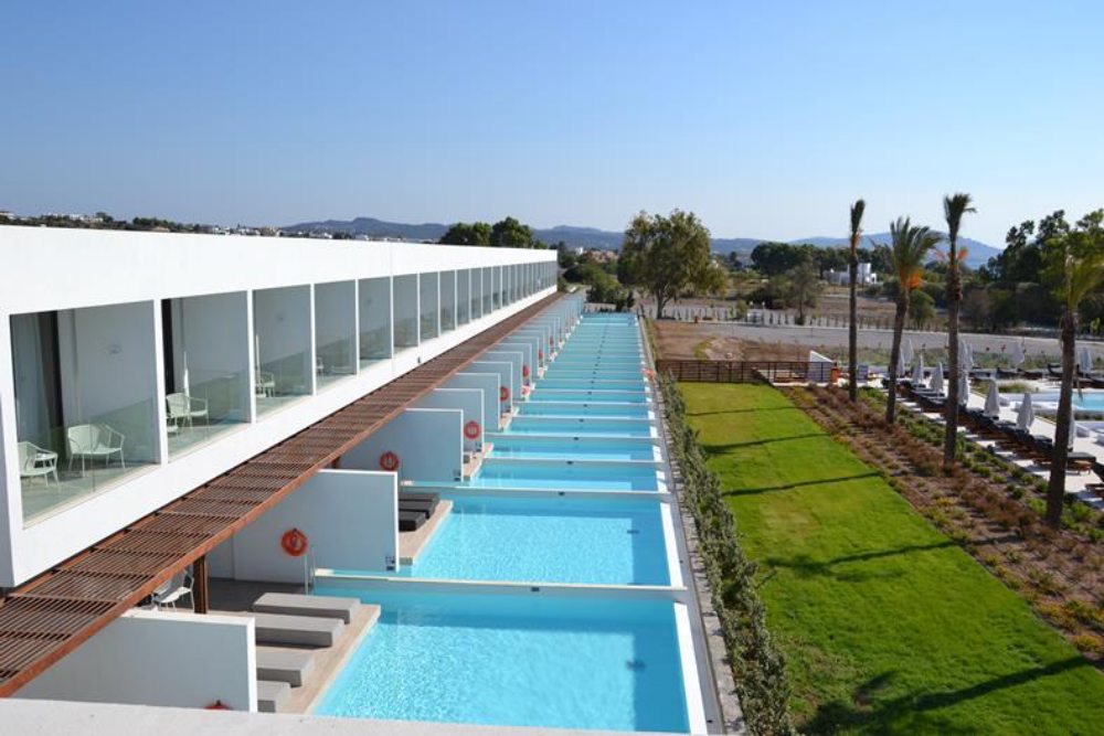 griekenland hotel prive zwembad