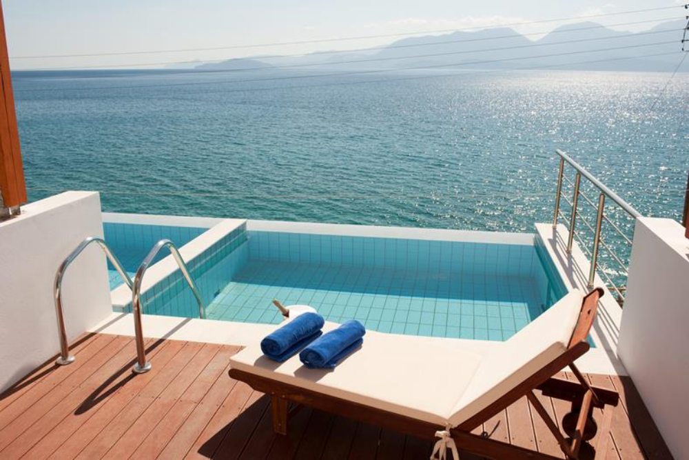 griekenland hotel met prive zwembad