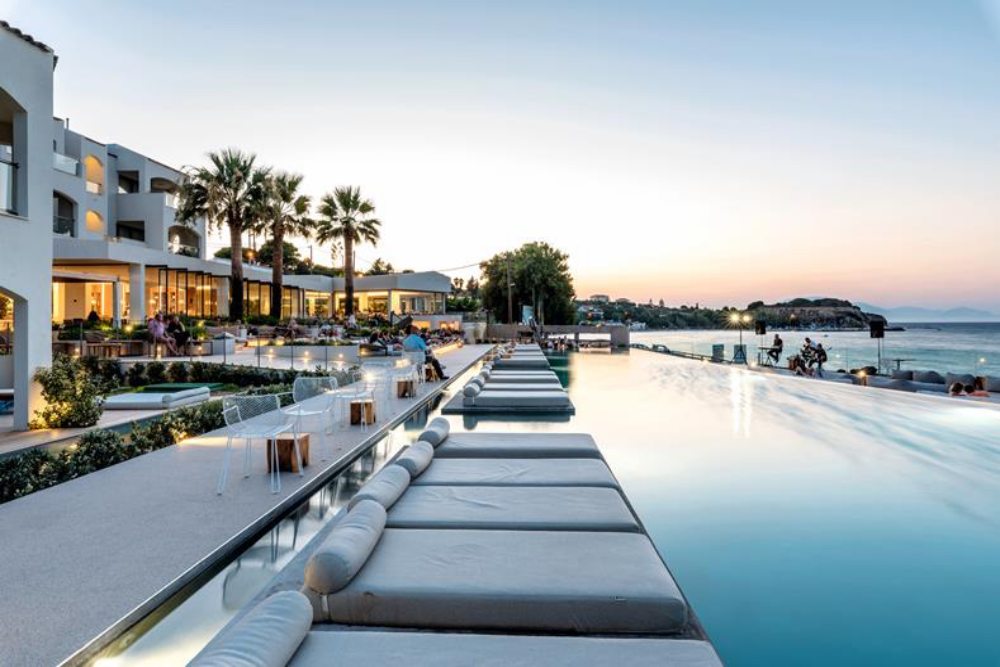 griekenland hotel prive zwembad