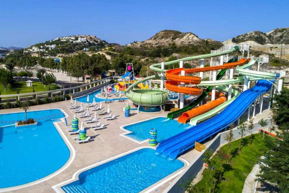 hotel met aquapark rhodos