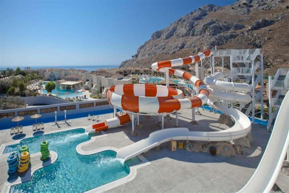 rhodos griekenland vakantie aquapark