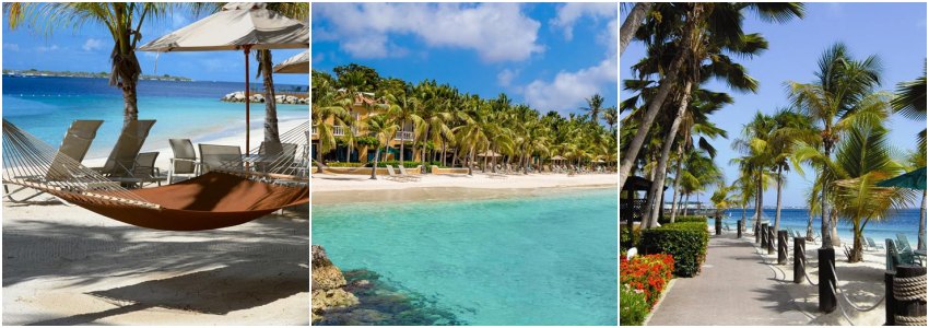 hotel bonaire aan het strand