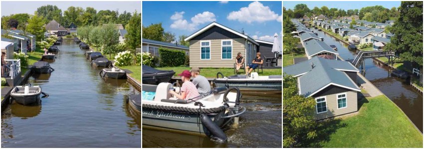 huisje giethoorn met boot