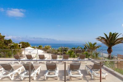 Kindvriendelijk hotel Ibiza met glijbaan