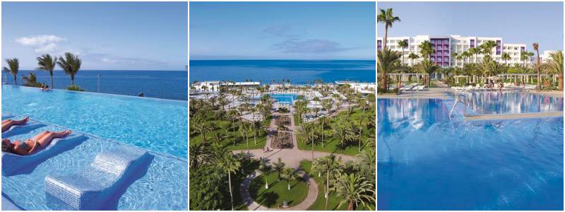 infinity pool op Gran Canaria