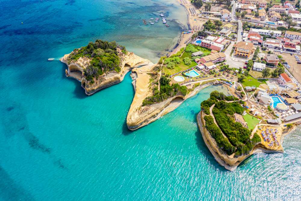 sidari mooiste stranden corfu