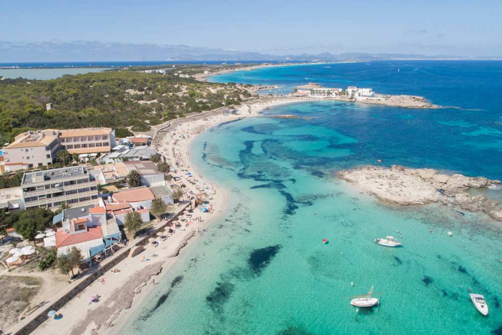 mooiste stranden formentera