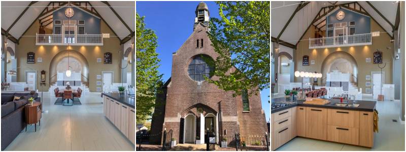 overnachten in een kerk in Friesland