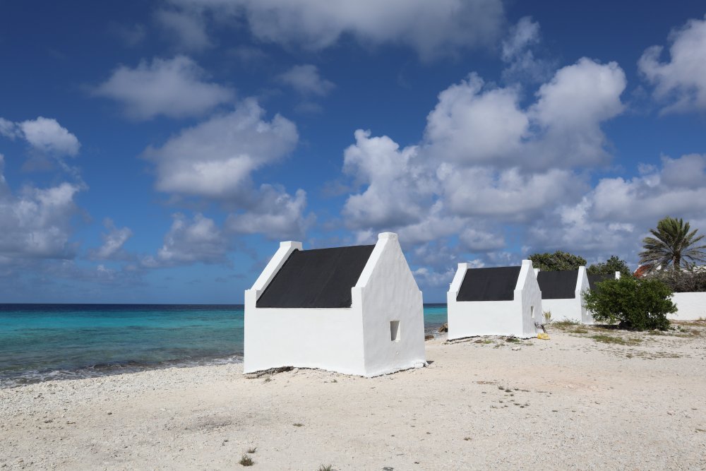 Slavenhuisjes op Bonaire