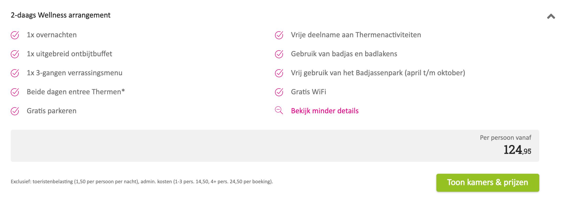 thermen bad nieuweschans aanbieding