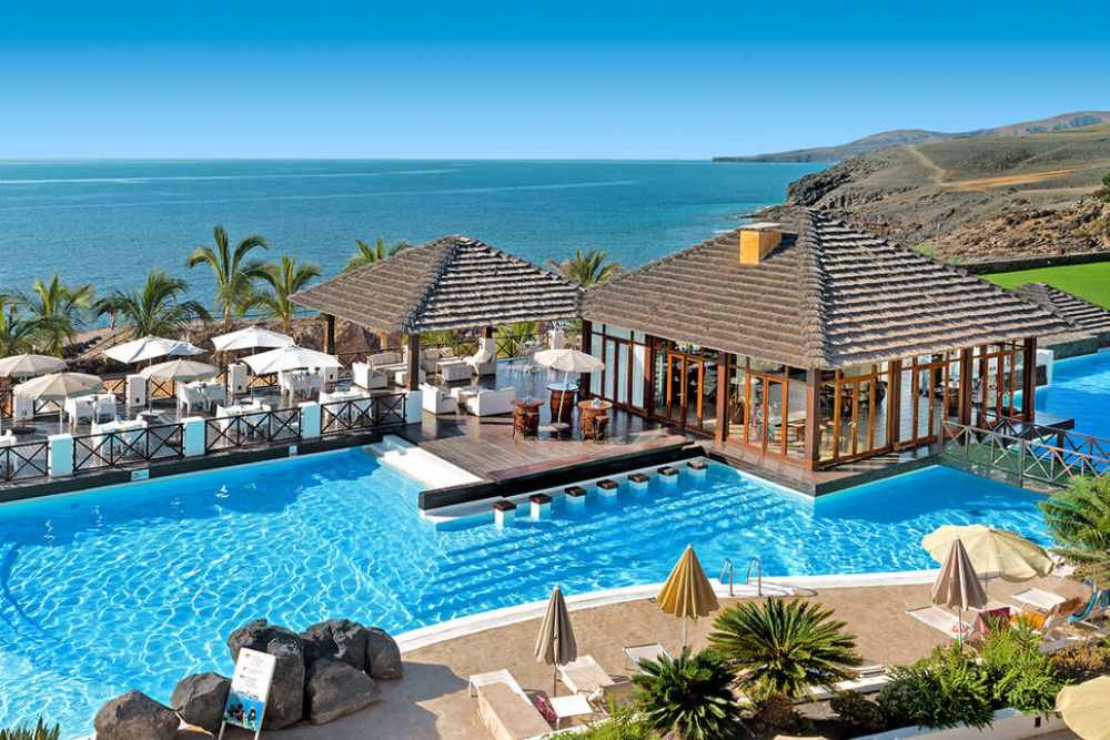 hotel swim up kamer Lanzarote Canarische Eilanden