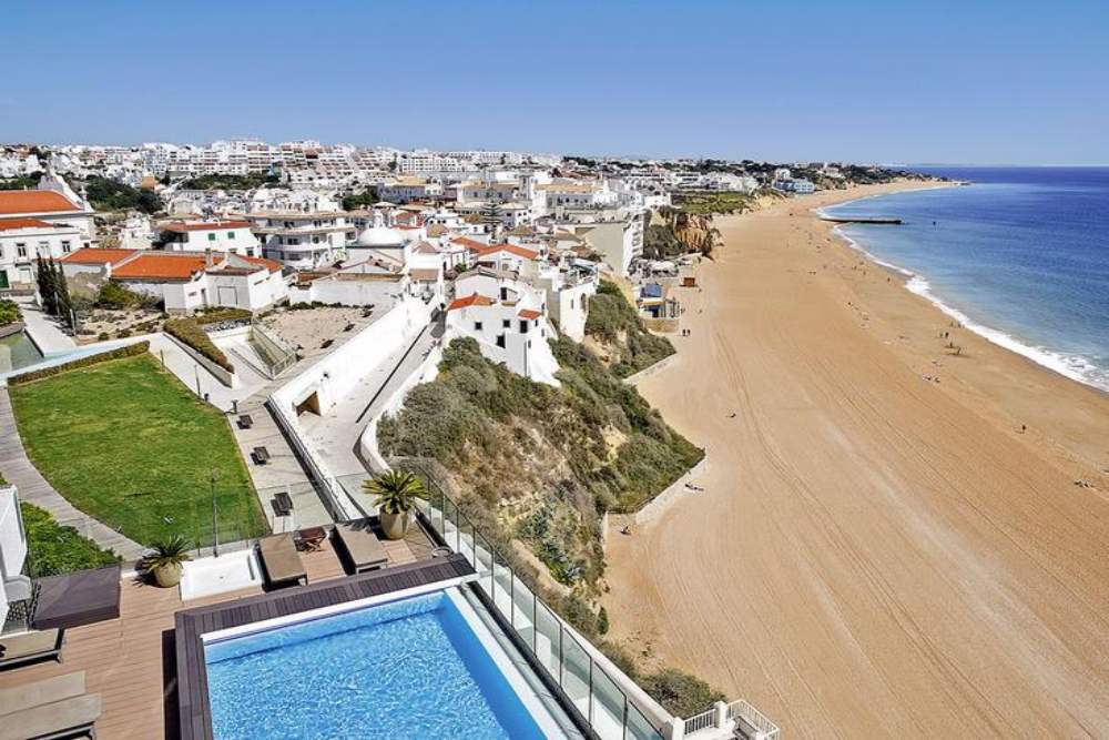 albufeira hotels aan het strand