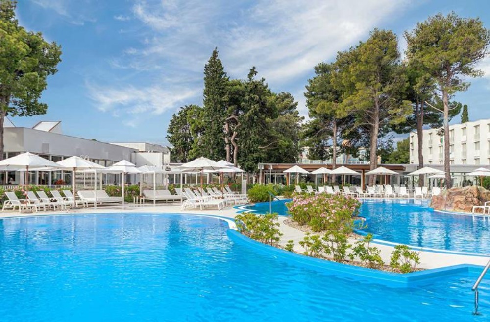 hotel met kroatië met glijbanen