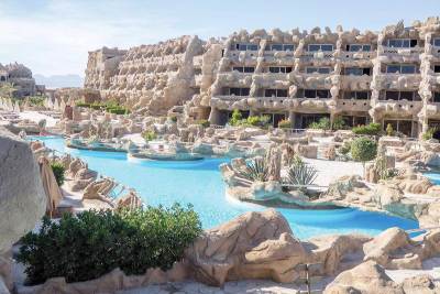 Egyptische hotels met kamers aan het zwembad