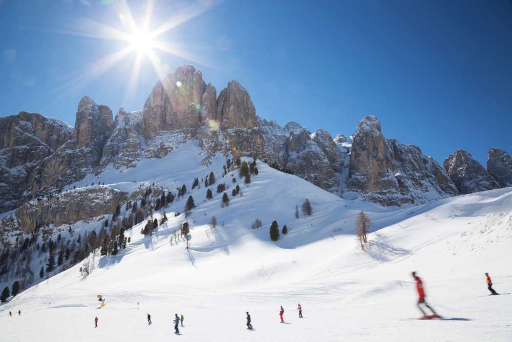 Wintersporten in de lente