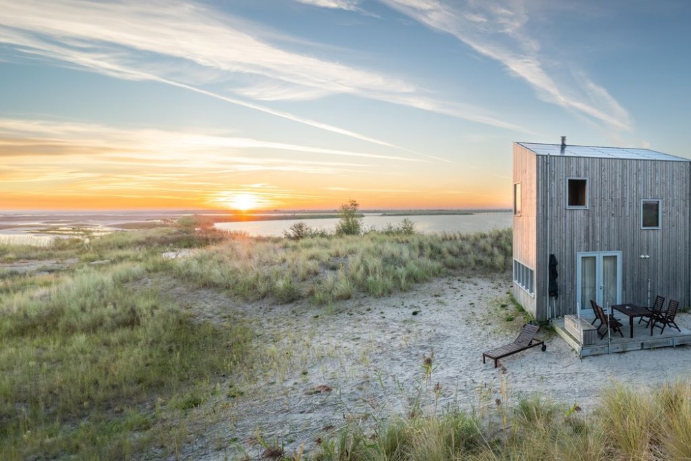 Kleinschalig vakantiepark aan zee