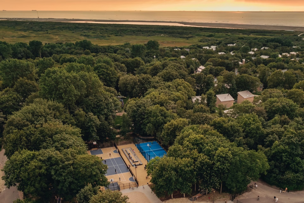 kleinschalig vakantiepark aan zee