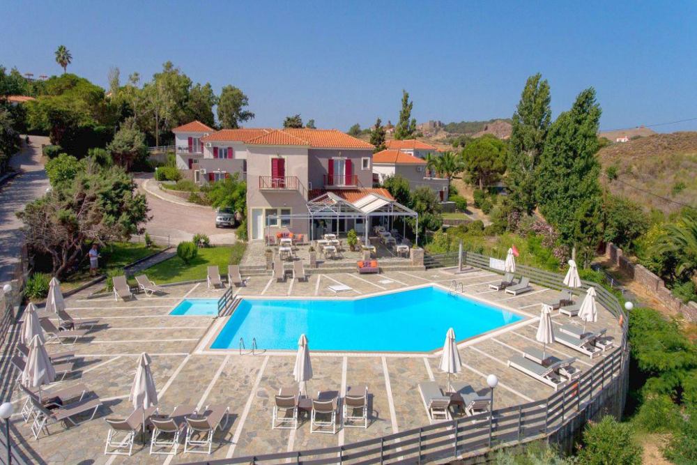Appartementen Gorgona Lesbos Griekenland