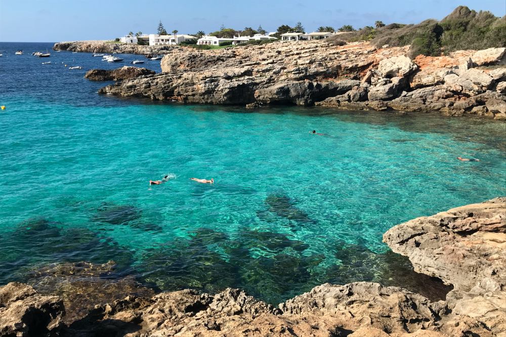 Snorkelen in Europa: Menorca