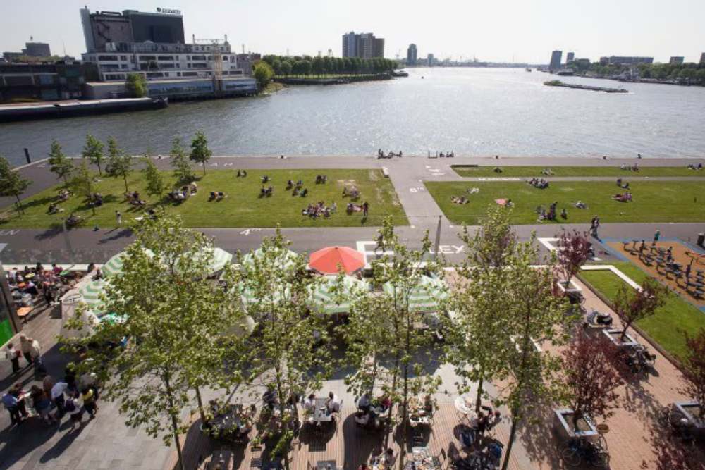 Rotterdam hotel aan het water