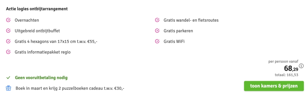 Badhotel Rockanje aanbieding