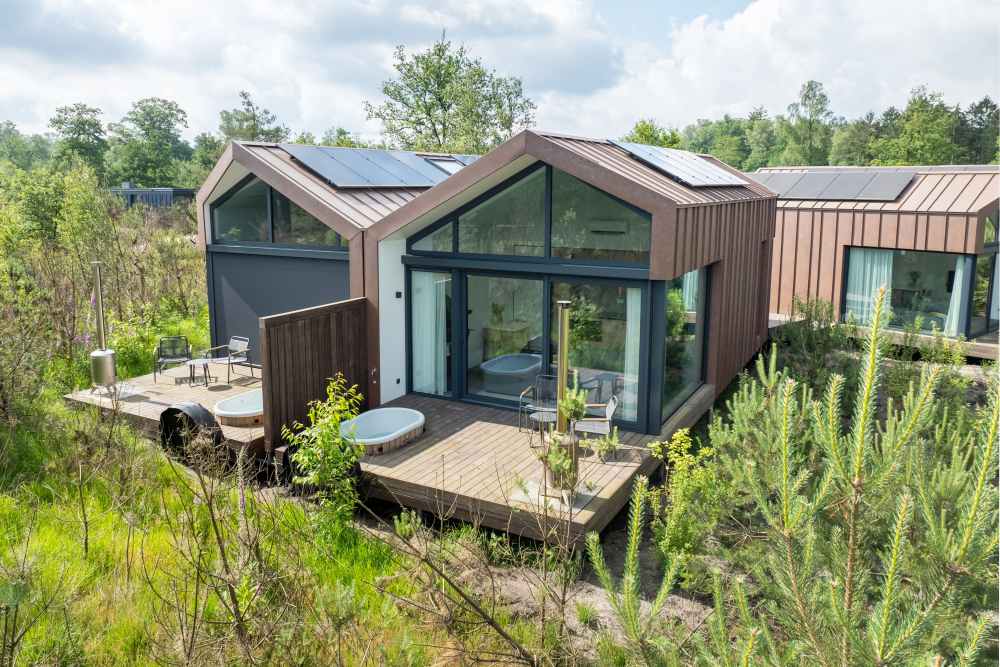huisje veluwe met hottub