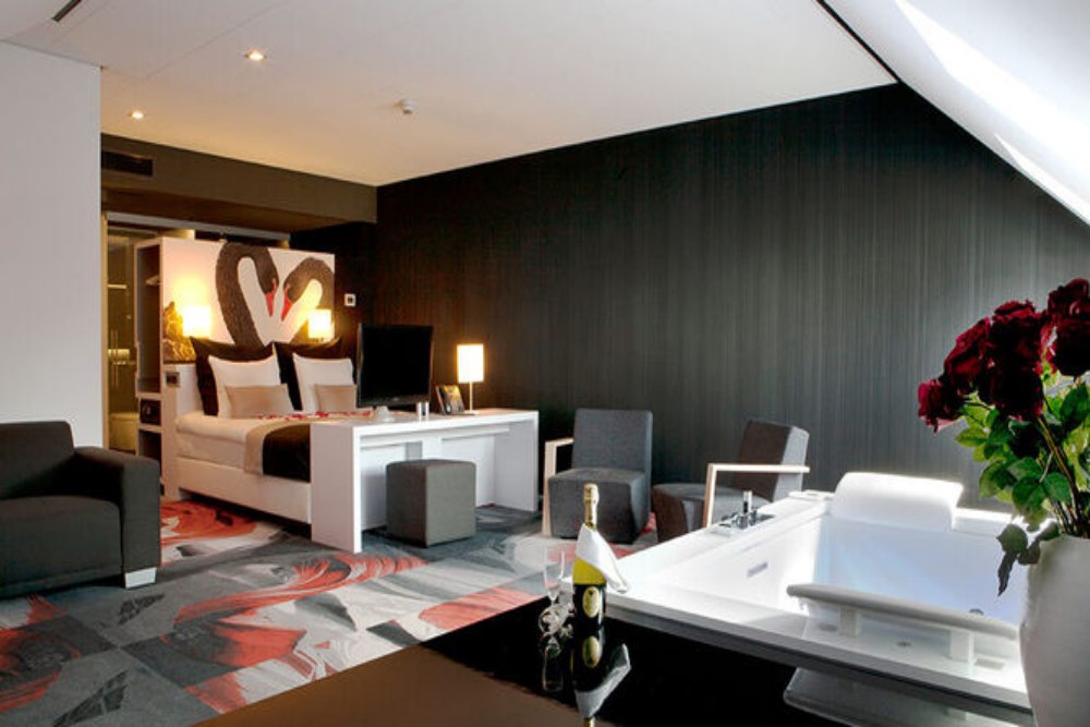 fletcher hotel met bubbelbad op kamer