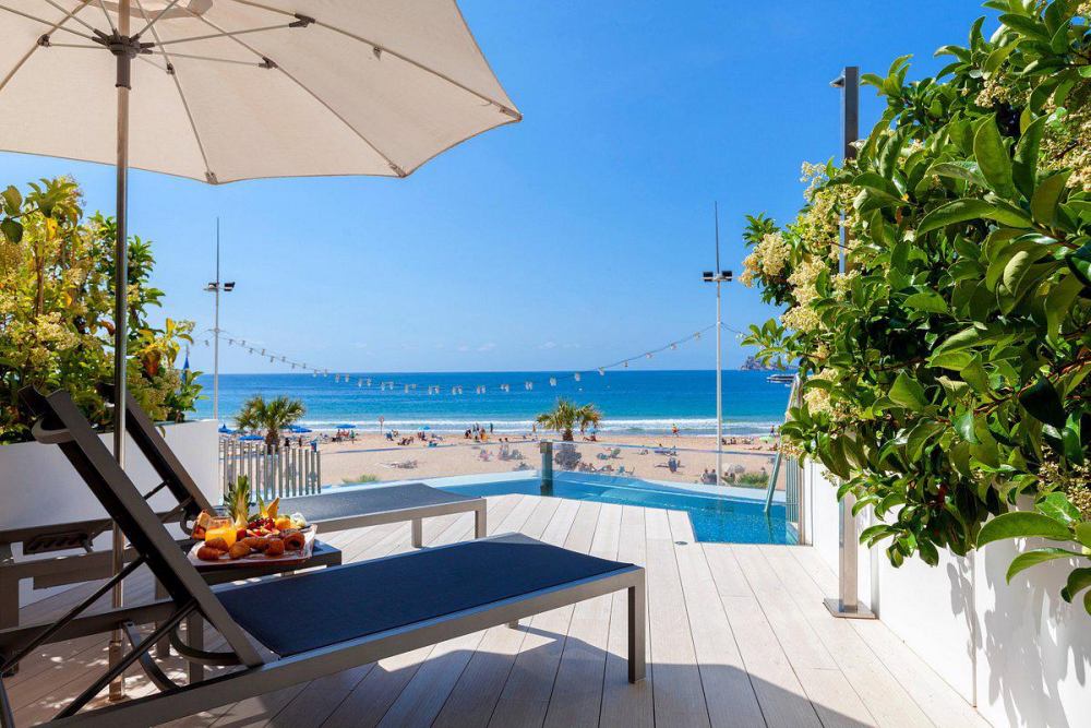 hotels benidorm aan het strand